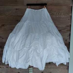Drawstiring Waist Multi Layer Tulle Underskirt