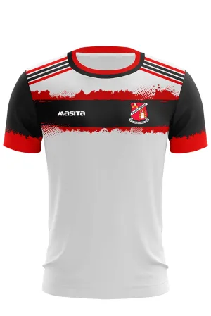 Drumree GAA Tulsa Style White Training Jersey Regular Fit Adult