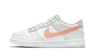 Dunk Low White Bone Peach Aqua