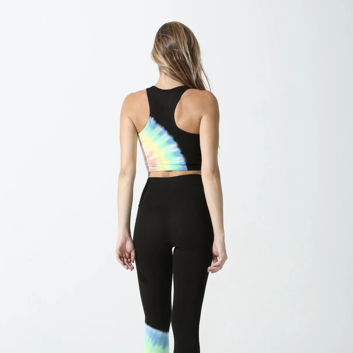 Electric & Rose Bella Bralette Beam Onyx/Rainbow