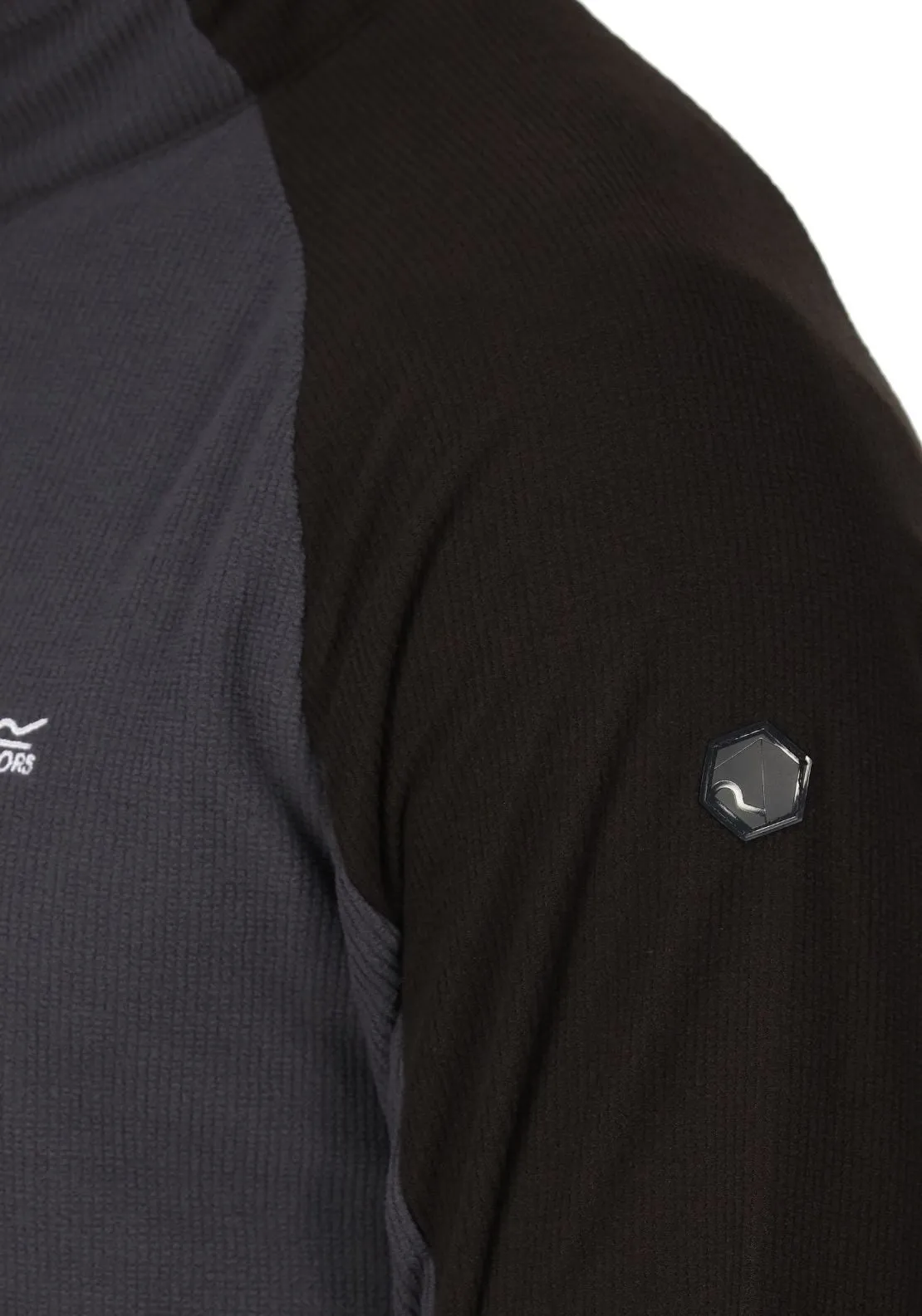 Elson Ii 1/4 Zip Fleece - Seal Grey Black