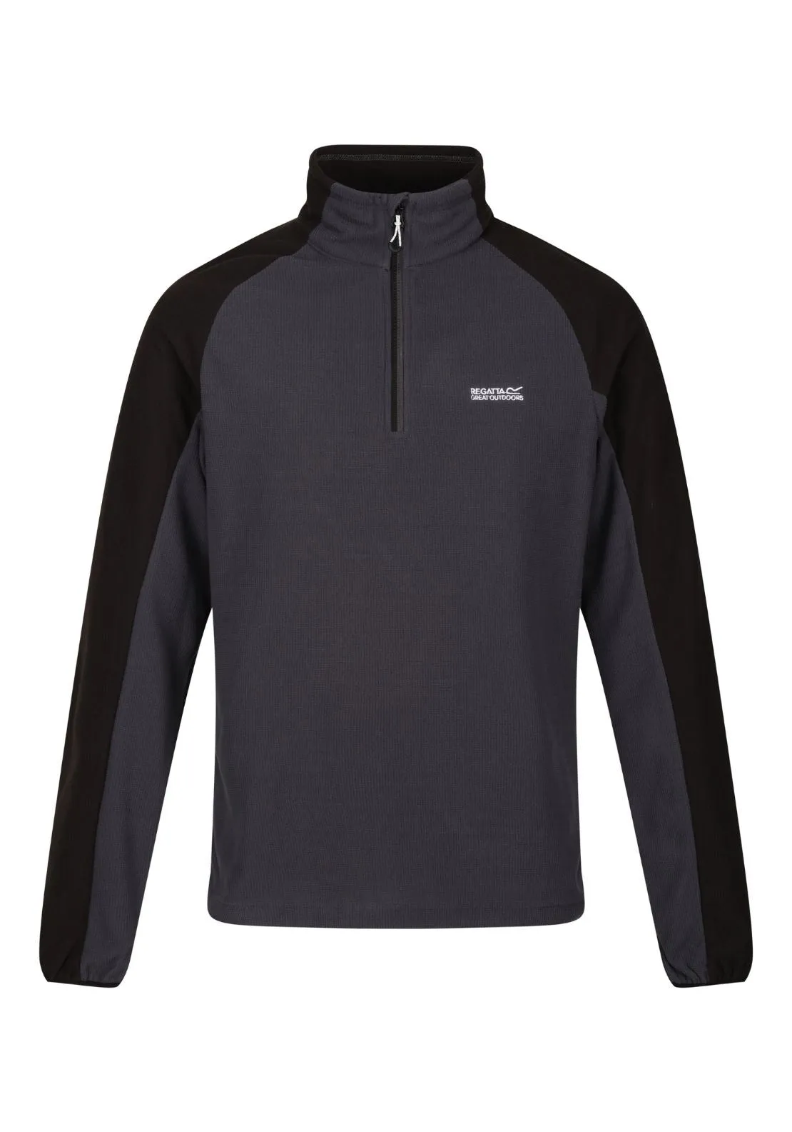 Elson Ii 1/4 Zip Fleece - Seal Grey Black