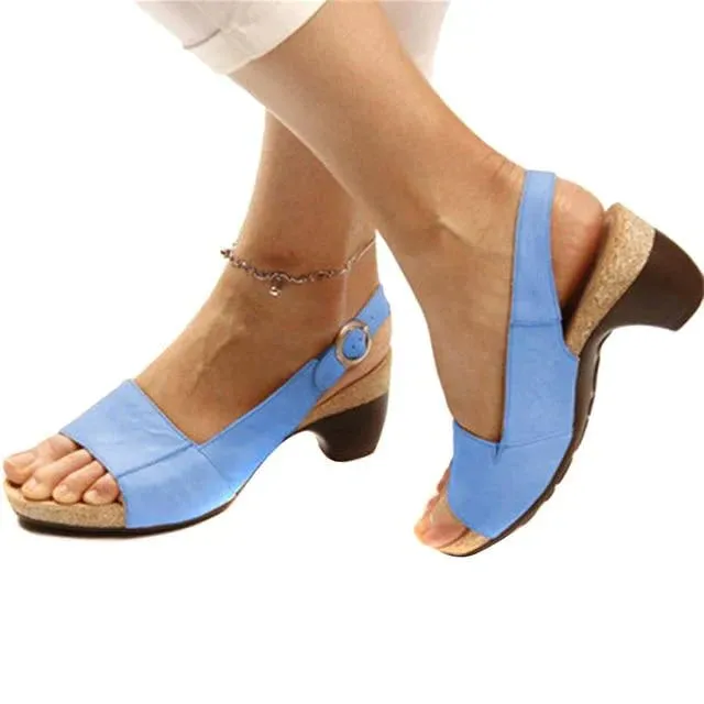 Emma | Comfortable Slingback Heels for Everyday Use