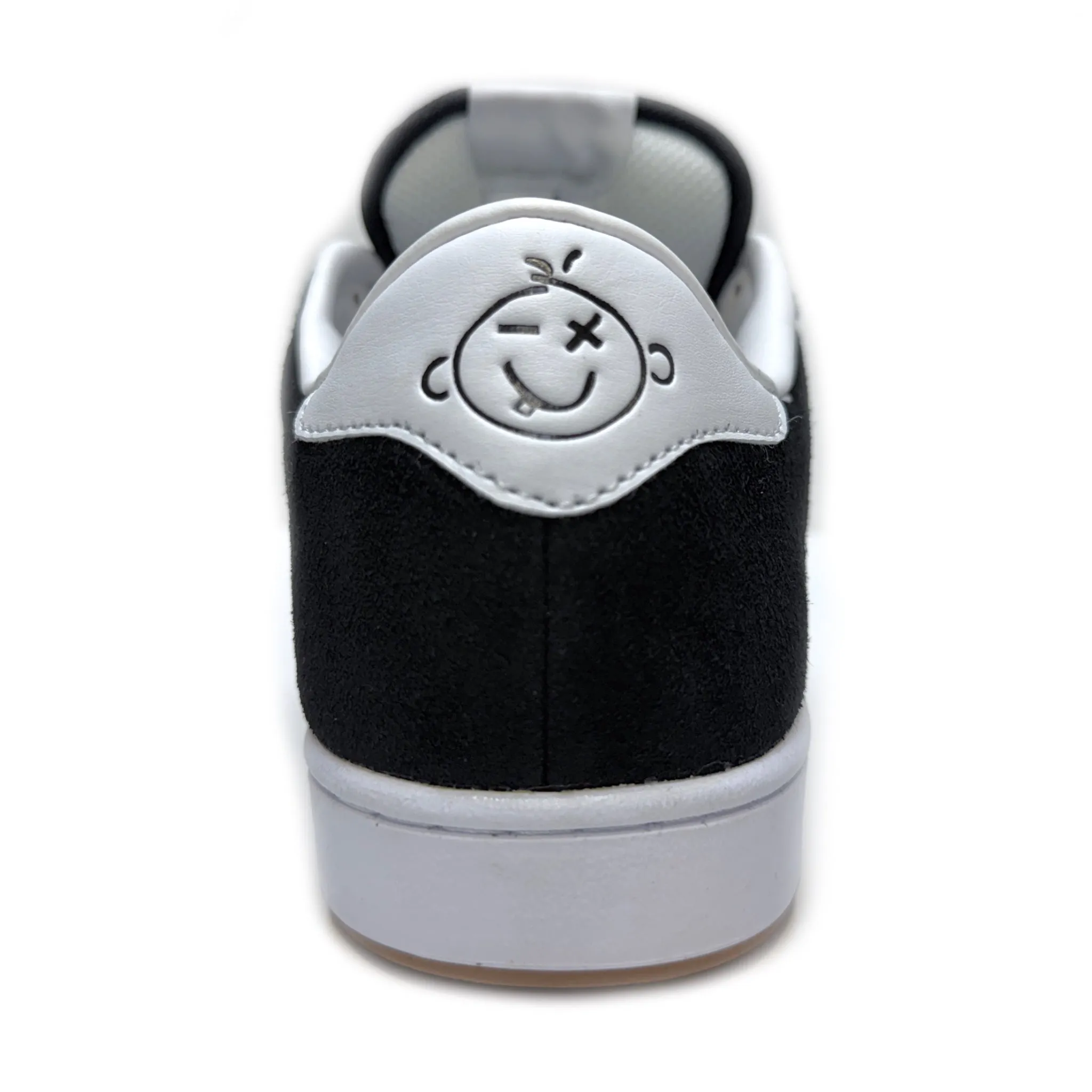 ETNIES SCAM BLACK & WHITE TRAINERS
