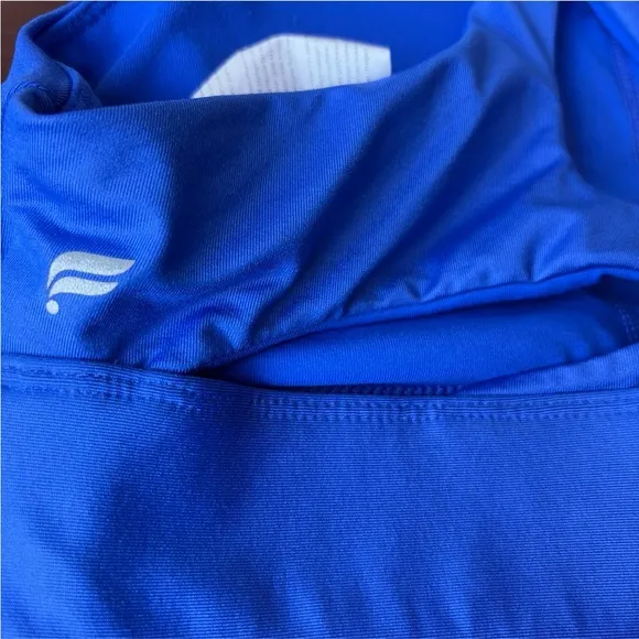 Fabletics No-Bounce High Impact Sports Bra in Electric Blue Size Medium