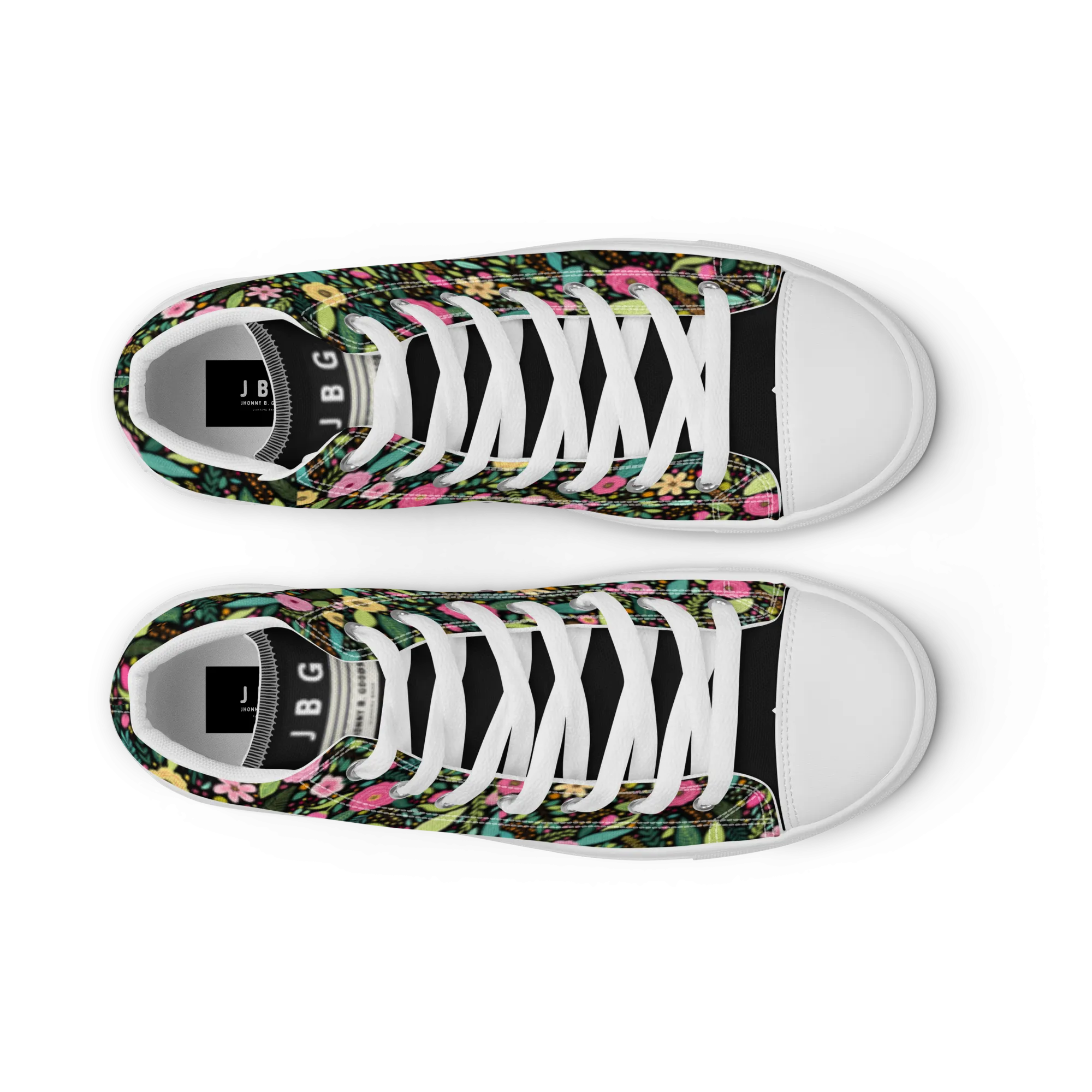 Flora - Women’s high top canvas shoes