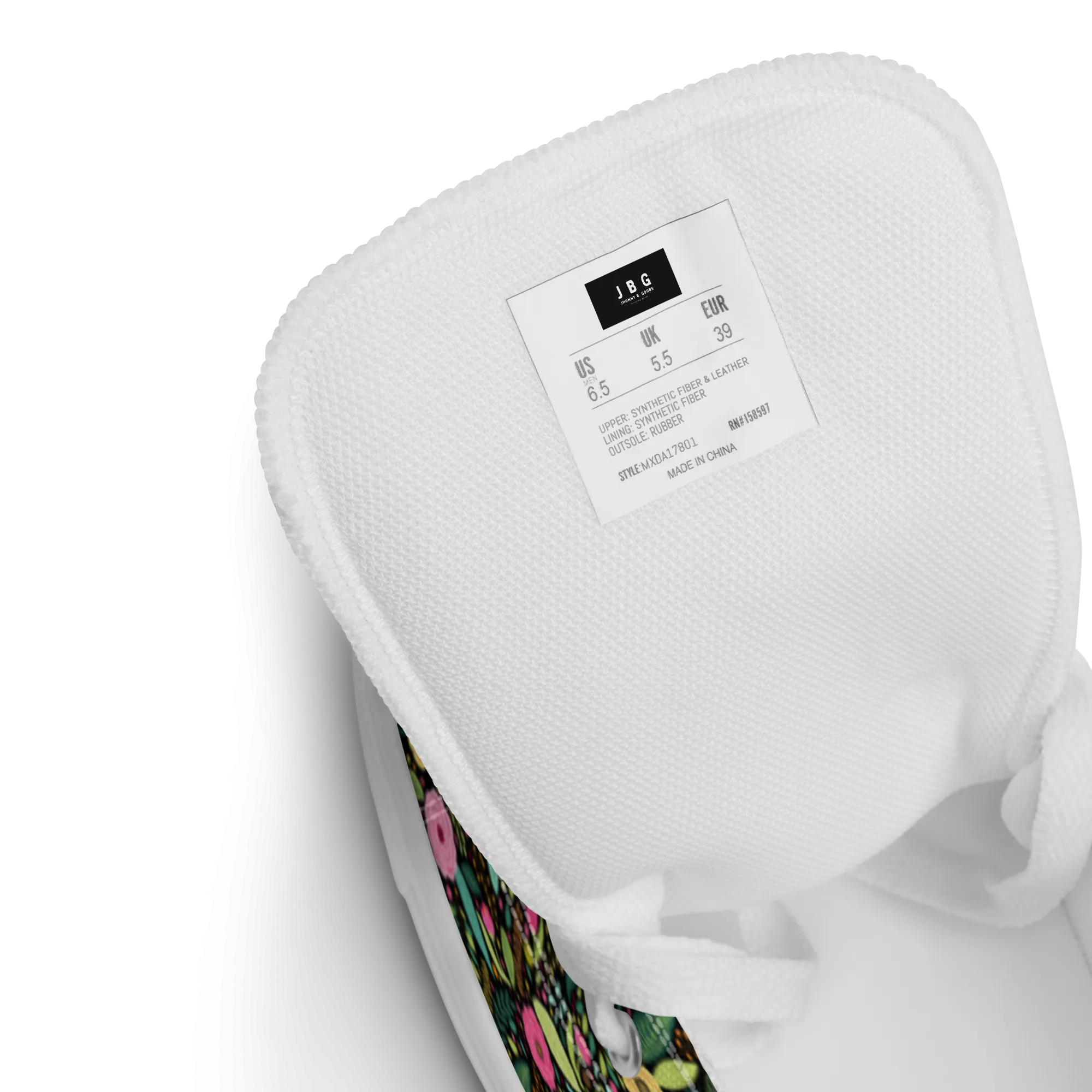 Flora - Women’s high top canvas shoes