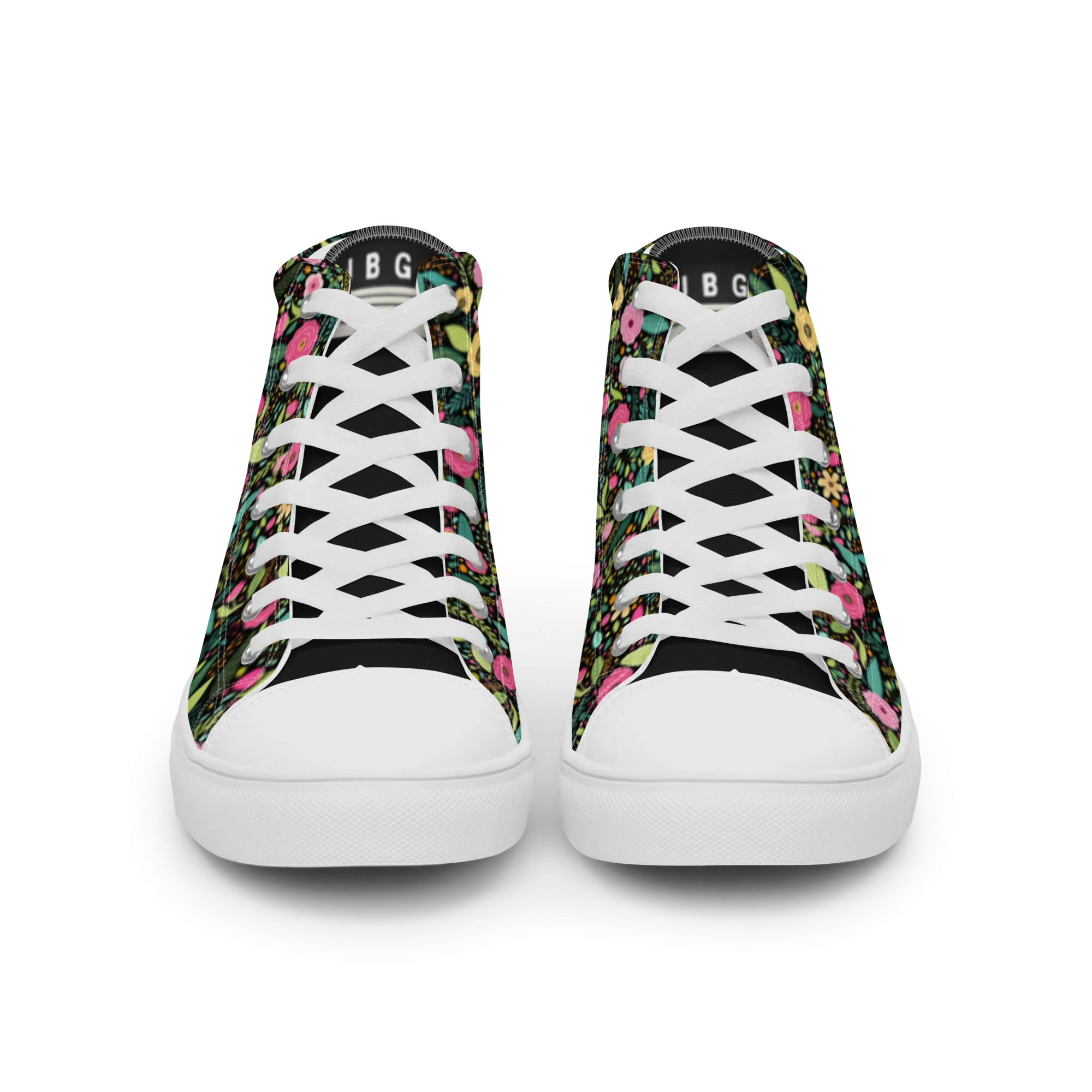 Flora - Women’s high top canvas shoes