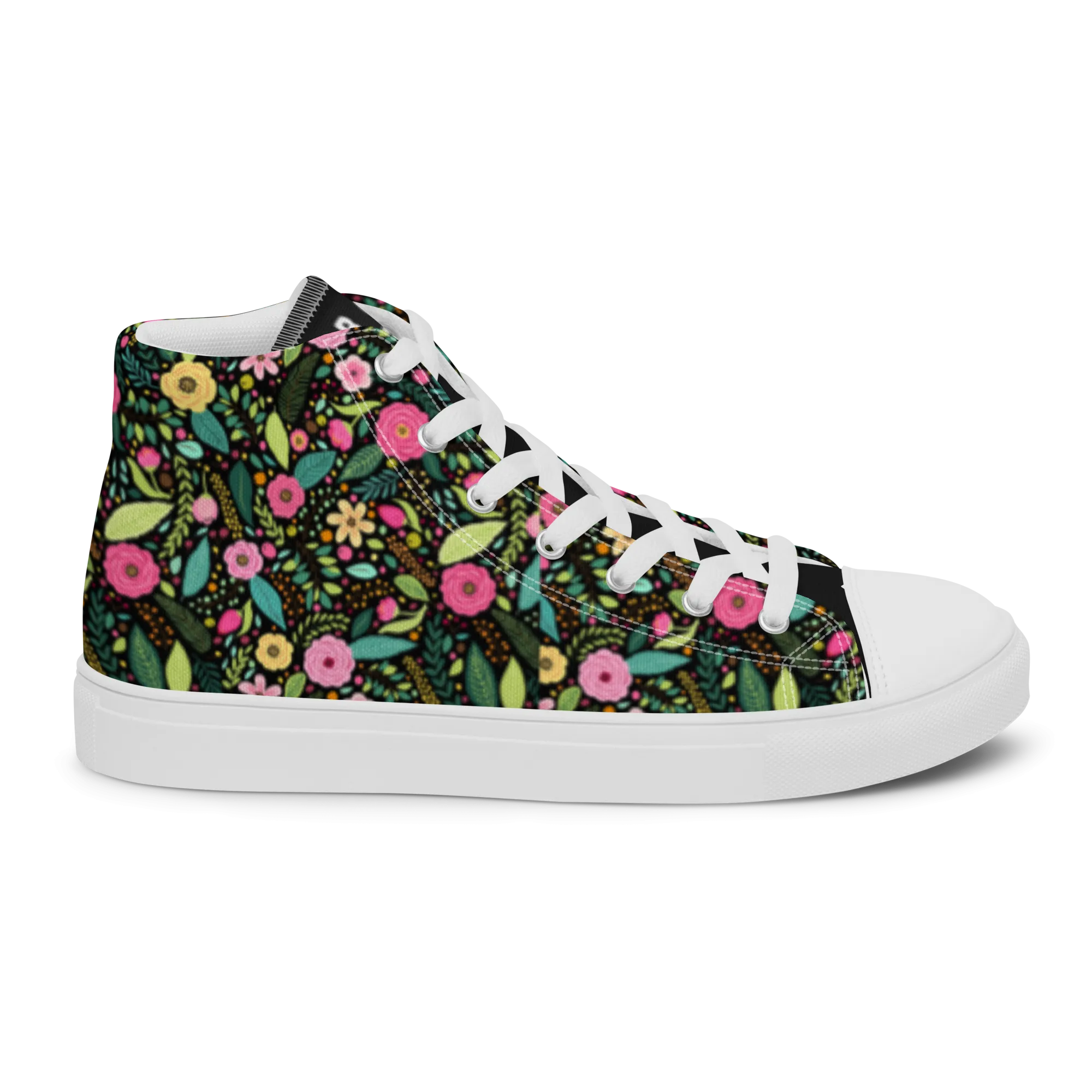 Flora - Women’s high top canvas shoes