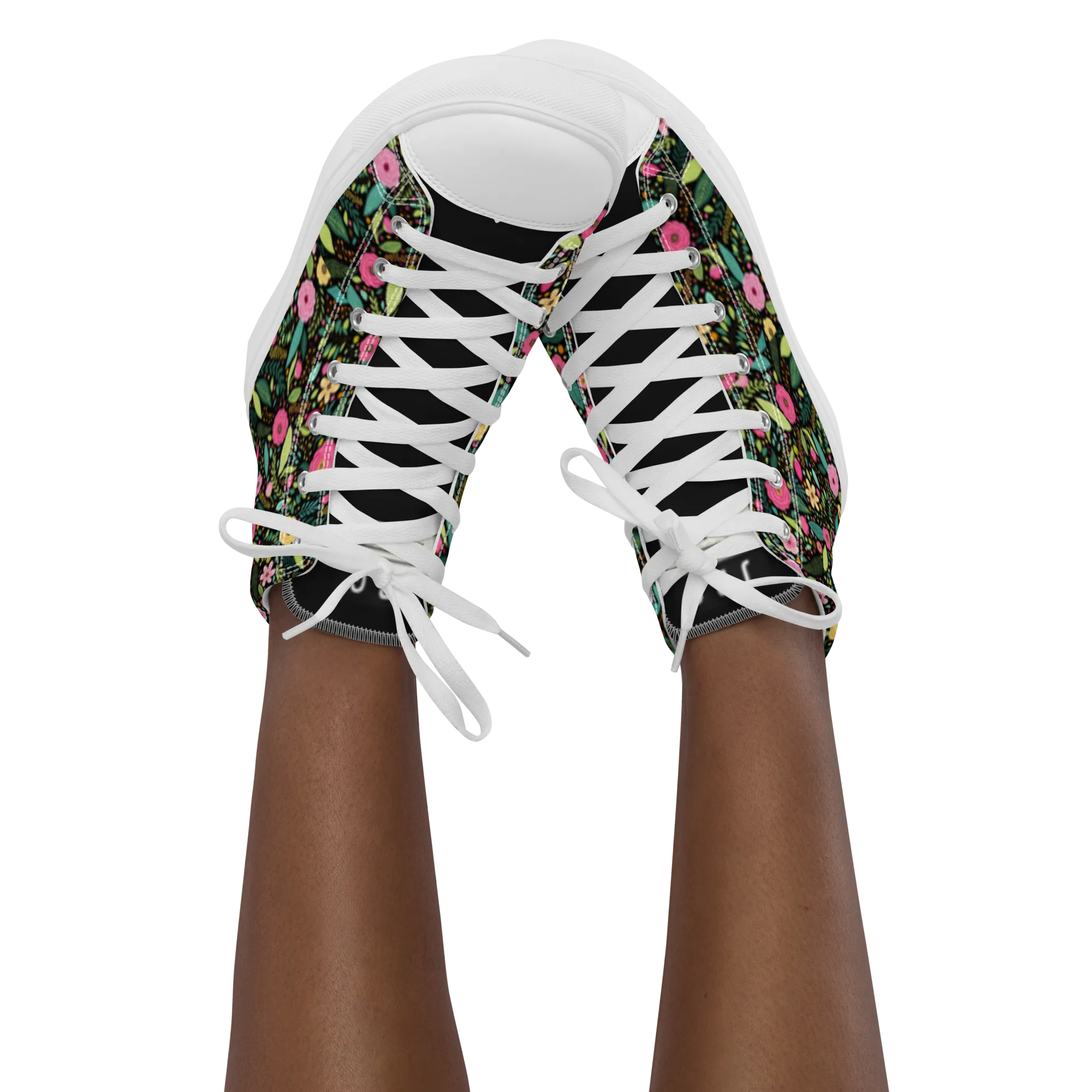 Flora - Women’s high top canvas shoes