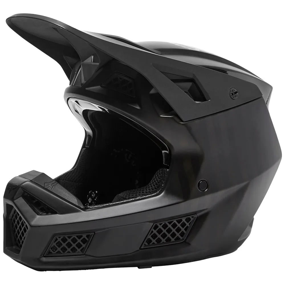 FOX V3 RS BLACK CARBON HELMET ECE [CARBON/BLACK]