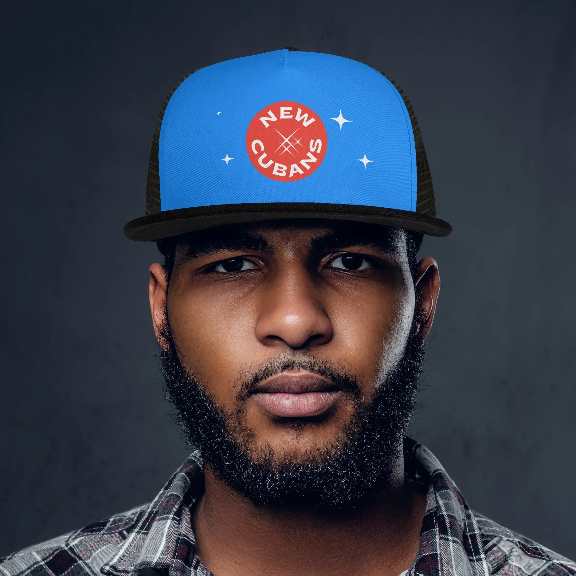 Front Printing Mesh Hip-hop Hats