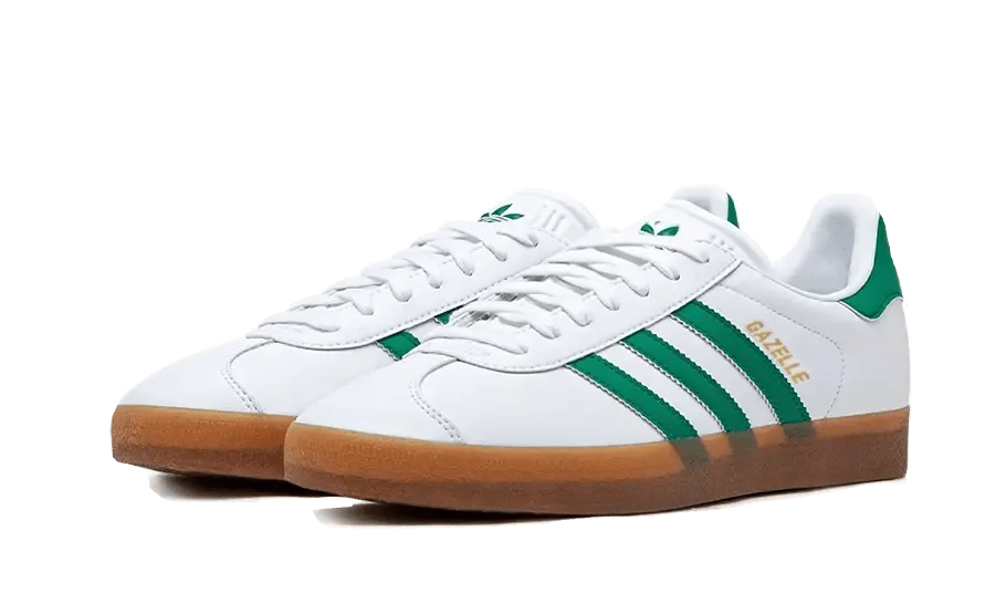 Gazelle Cloud White Bold Green