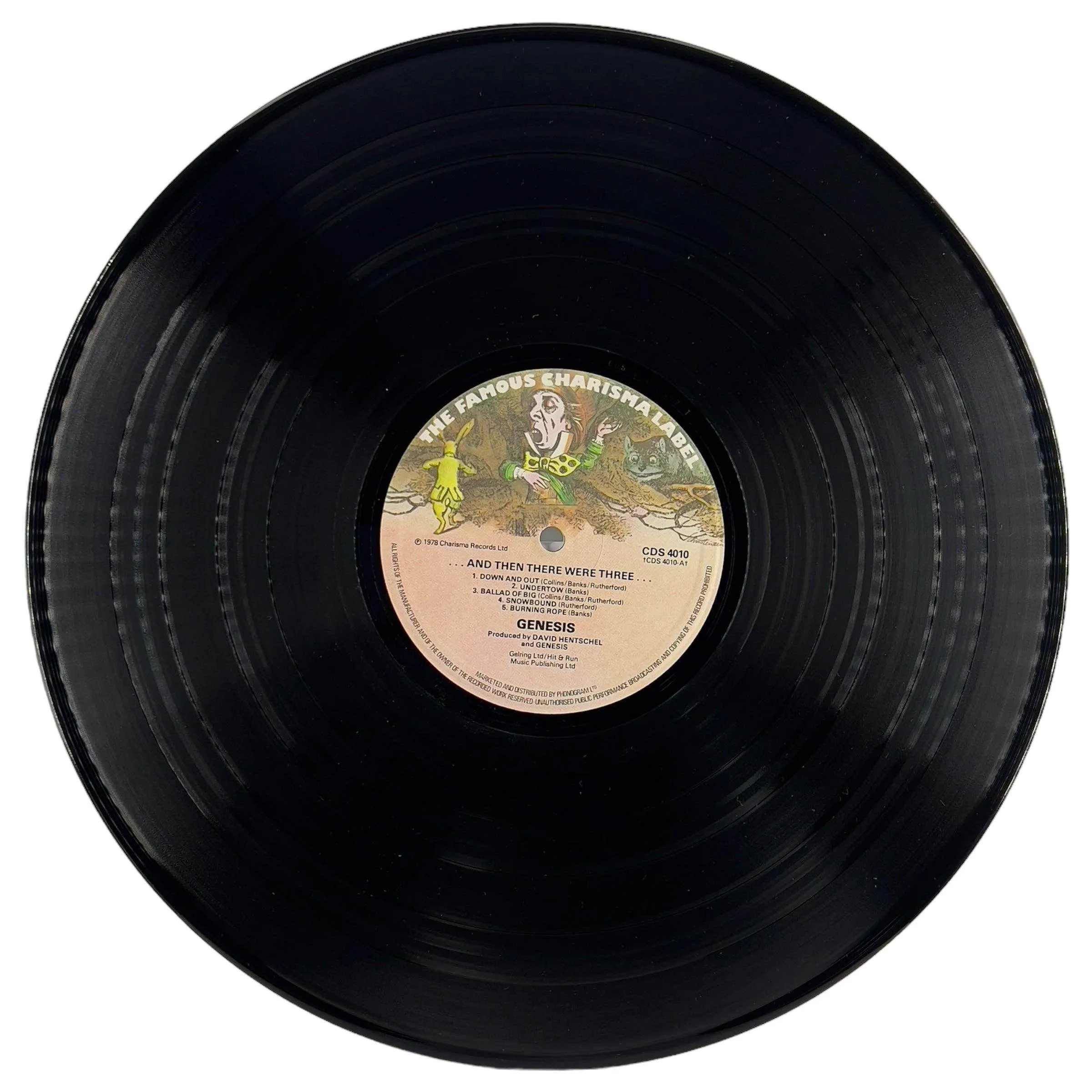 Genesis: ...And The There Were Three... [Preowned Vinyl] VG /VG 