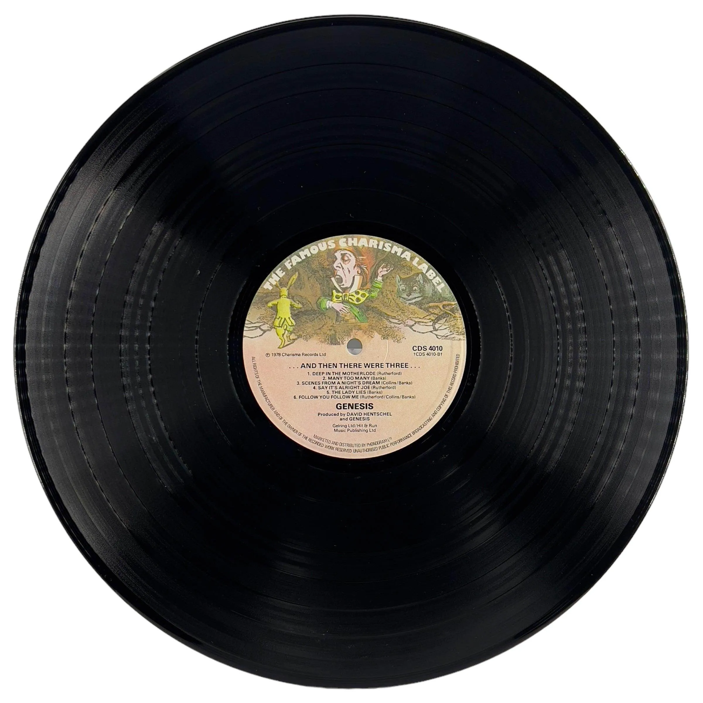 Genesis: ...And The There Were Three... [Preowned Vinyl] VG /VG 