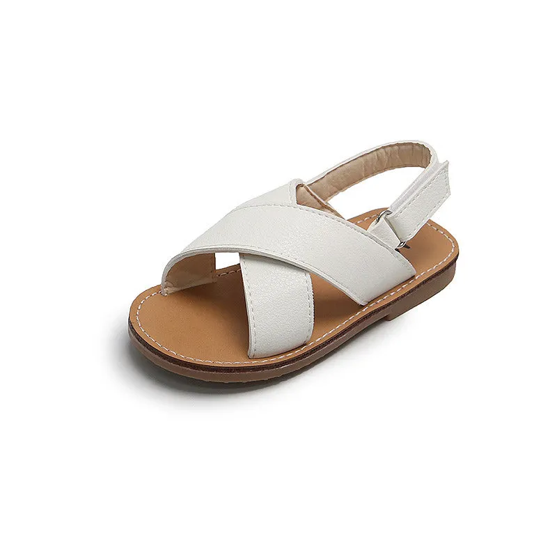 Girls Sandals 2024 Summer Children Beach Shoes