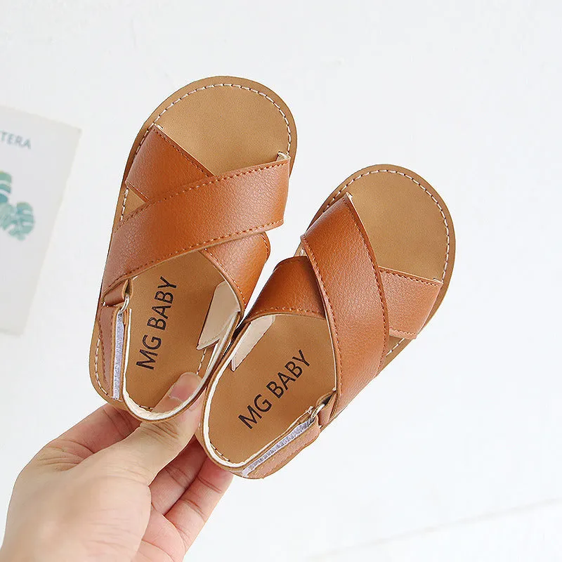 Girls Sandals 2024 Summer Children Beach Shoes