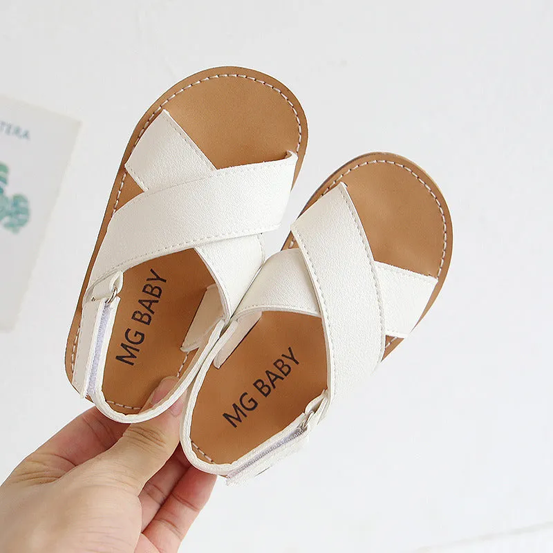 Girls Sandals 2024 Summer Children Beach Shoes