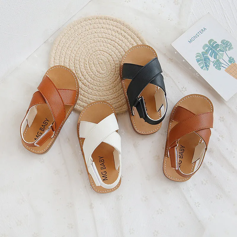 Girls Sandals 2024 Summer Children Beach Shoes