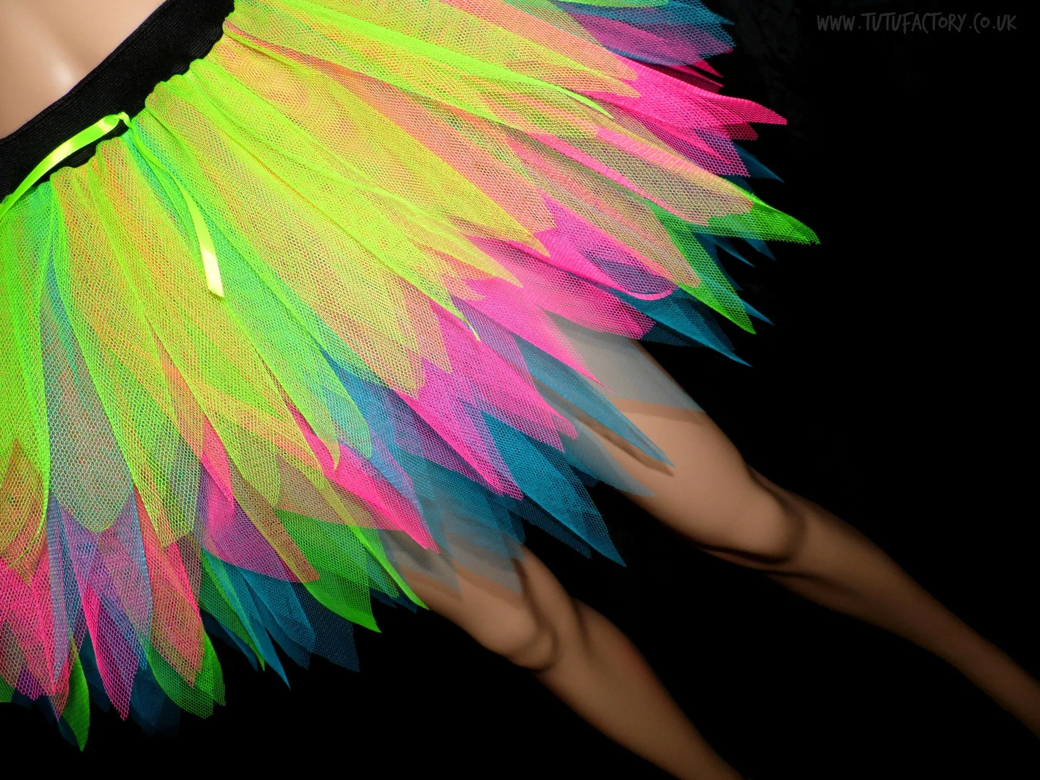 Girls Spikey Neon Vibe Tutu