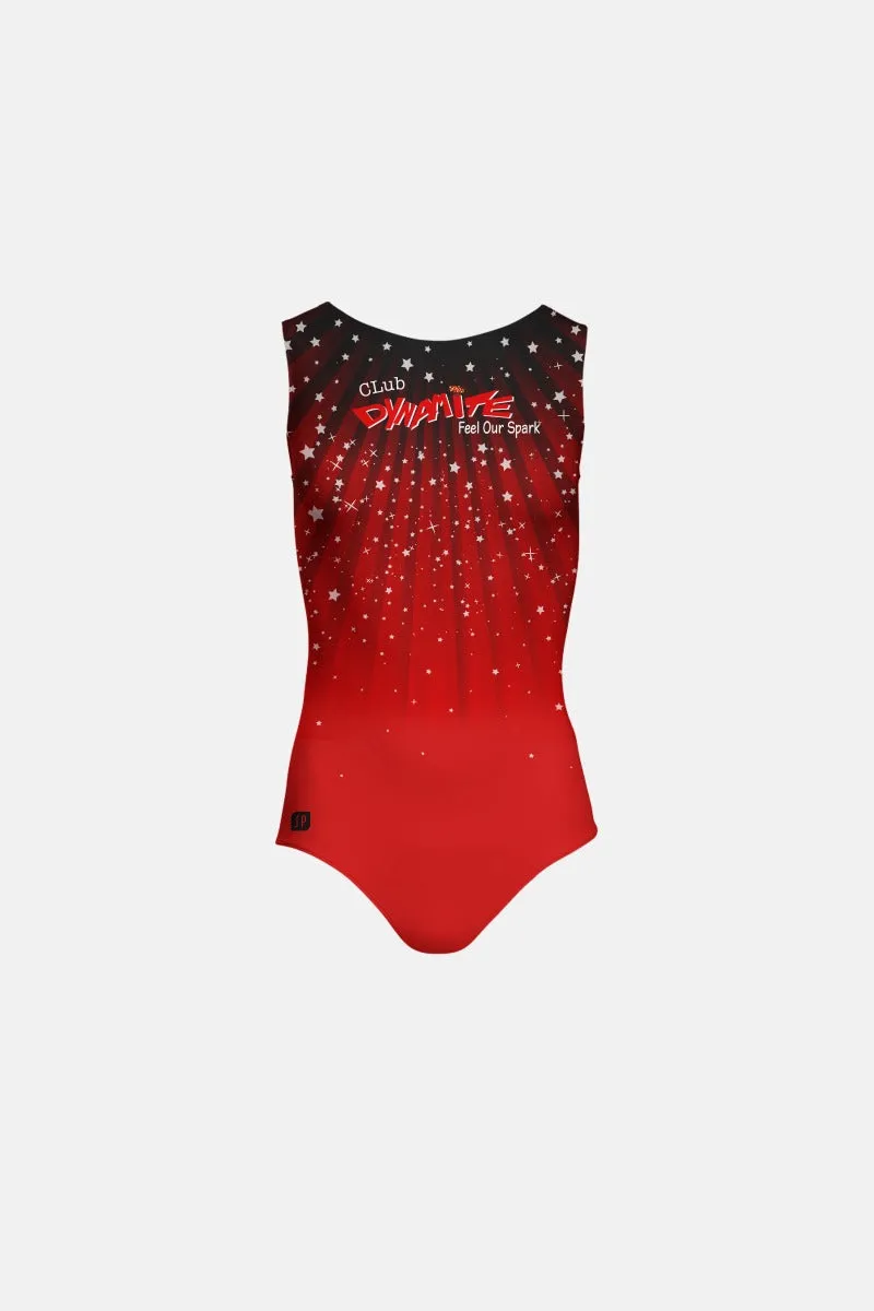 Girls Sublimation Sleeveless Leotard