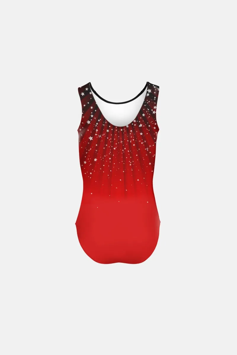 Girls Sublimation Sleeveless Leotard