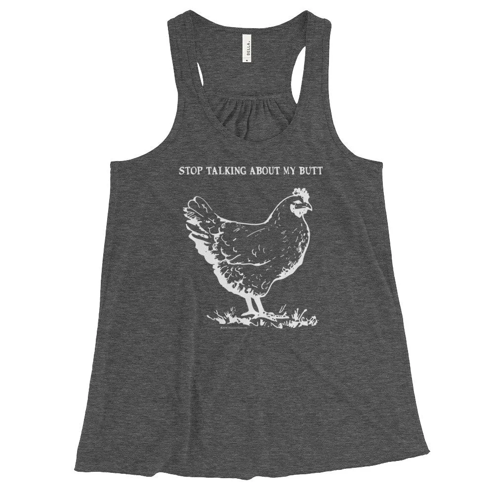 Guess What? Chicken Butt Racerback Tank