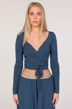 Gurudasana Bamboo Cache-Coeur - Wrap Long Sleeve