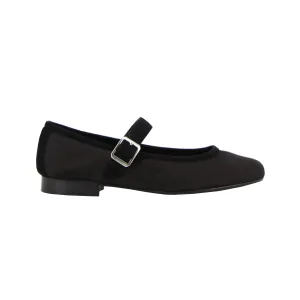HAI x REQINS CONSTANCE MARY JANE | BLACK SATIN