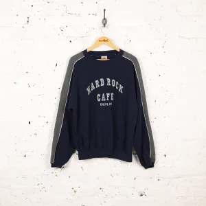 Hard Rock Cafe Berlin Sweatshirt - Blue - L