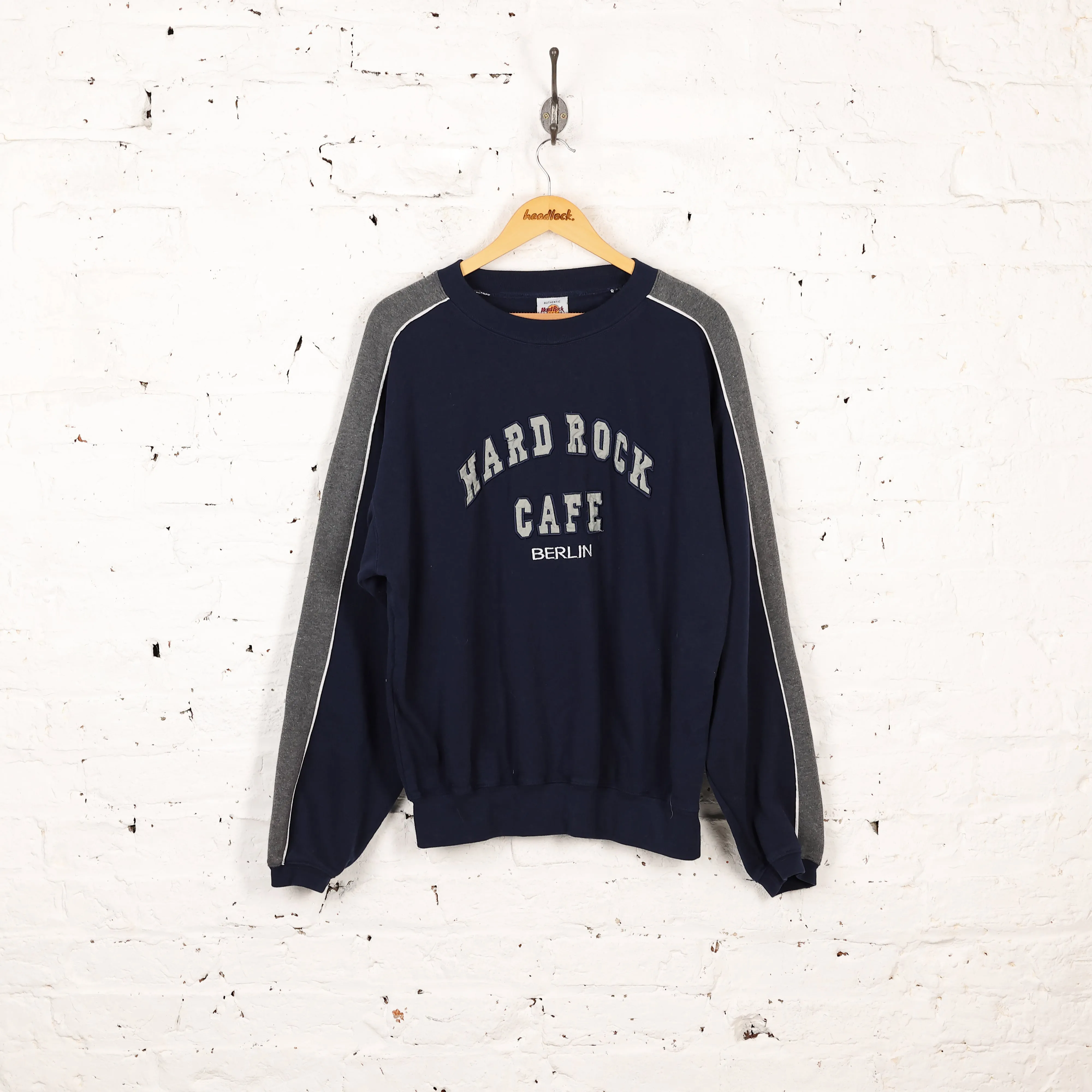 Hard Rock Cafe Berlin Sweatshirt - Blue - L
