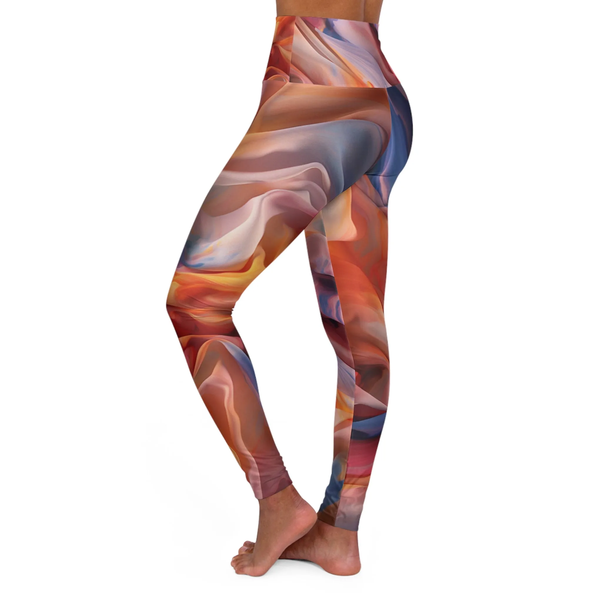 High Waisted Leggings - Labille-Parisienne
