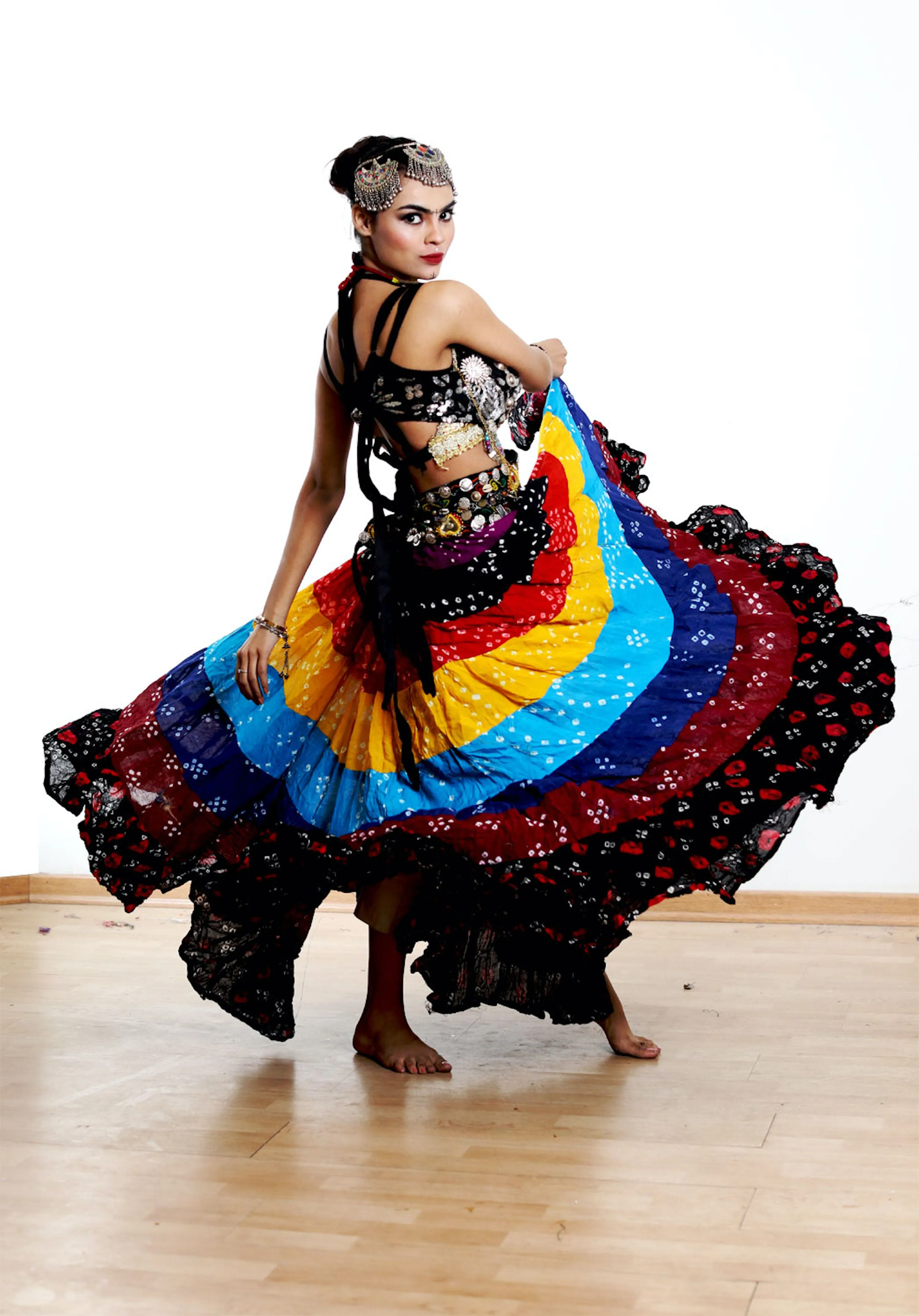 Jaipur multi layer skirt