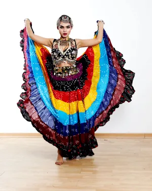 Jaipur multi layer skirt