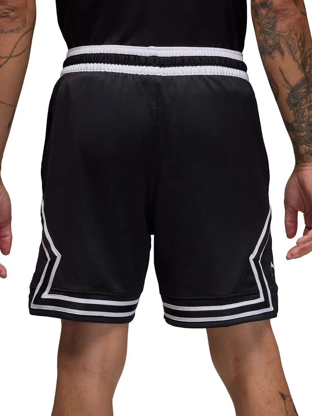 Jordan Sport Men's Dri-Fit Mesh - Black White
