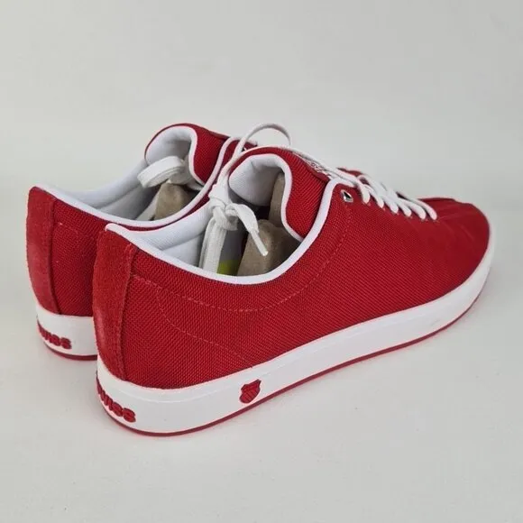 K-Swiss Classics Clean Men's Shoes Sports Sneakers Mesh Red