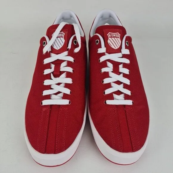K-Swiss Classics Clean Men's Shoes Sports Sneakers Mesh Red