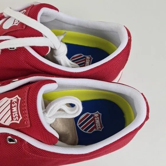 K-Swiss Classics Clean Men's Shoes Sports Sneakers Mesh Red