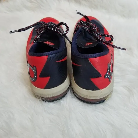 KD 6 &quot;DC&quot; Nike Red and Blue, Size Y6