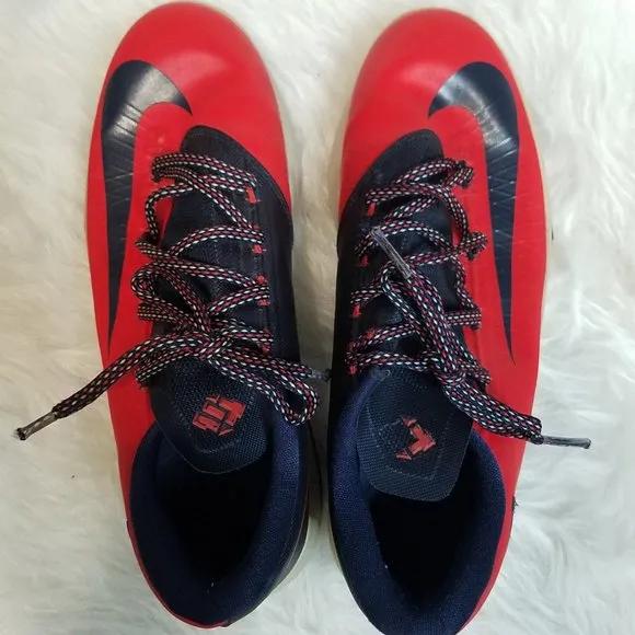 KD 6 &quot;DC&quot; Nike Red and Blue, Size Y6
