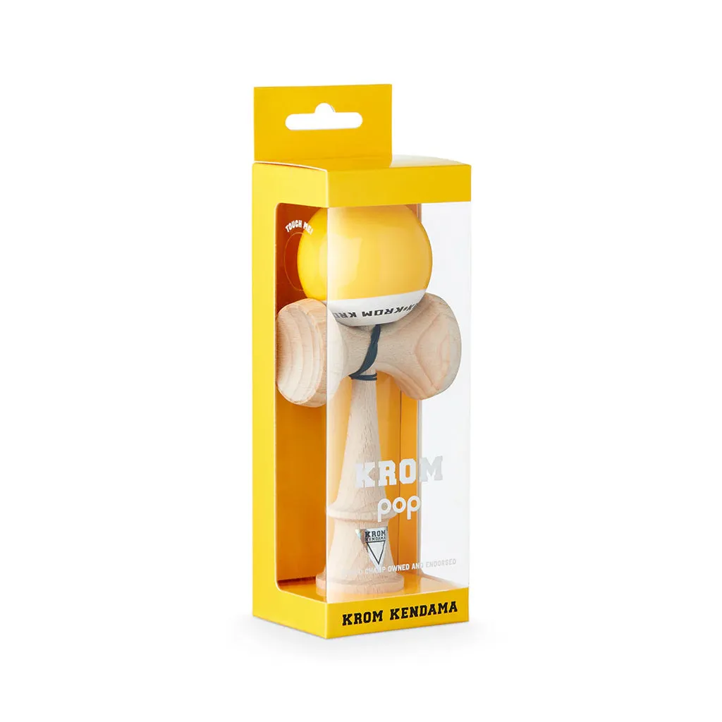KROM KENDAMA - POP LOL YELLOW