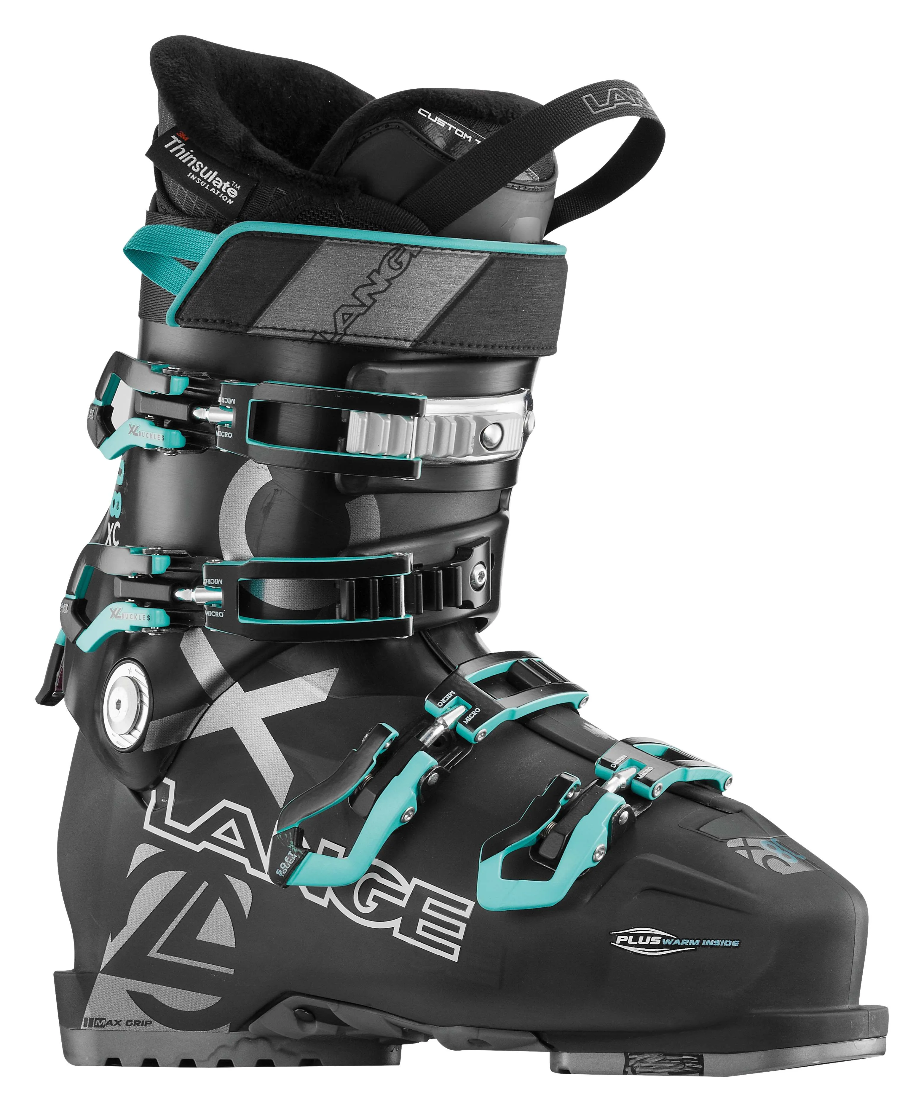 Lange Botas Ski XC 80 Mujer Negro/Menta