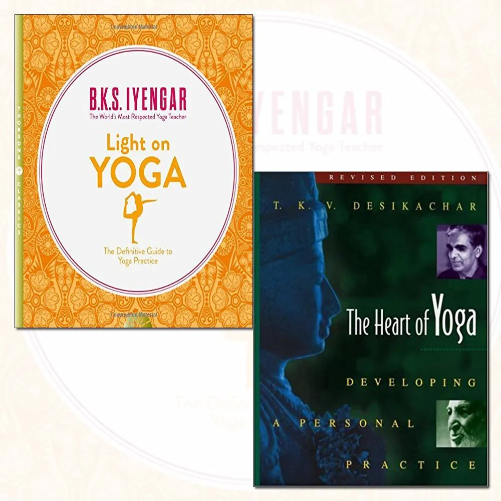 Light on Yoga Collection 2 Books Bundles (The Heart of Yoga: Developing a Personal Practice,Light on Yoga: The Definitive Guide)