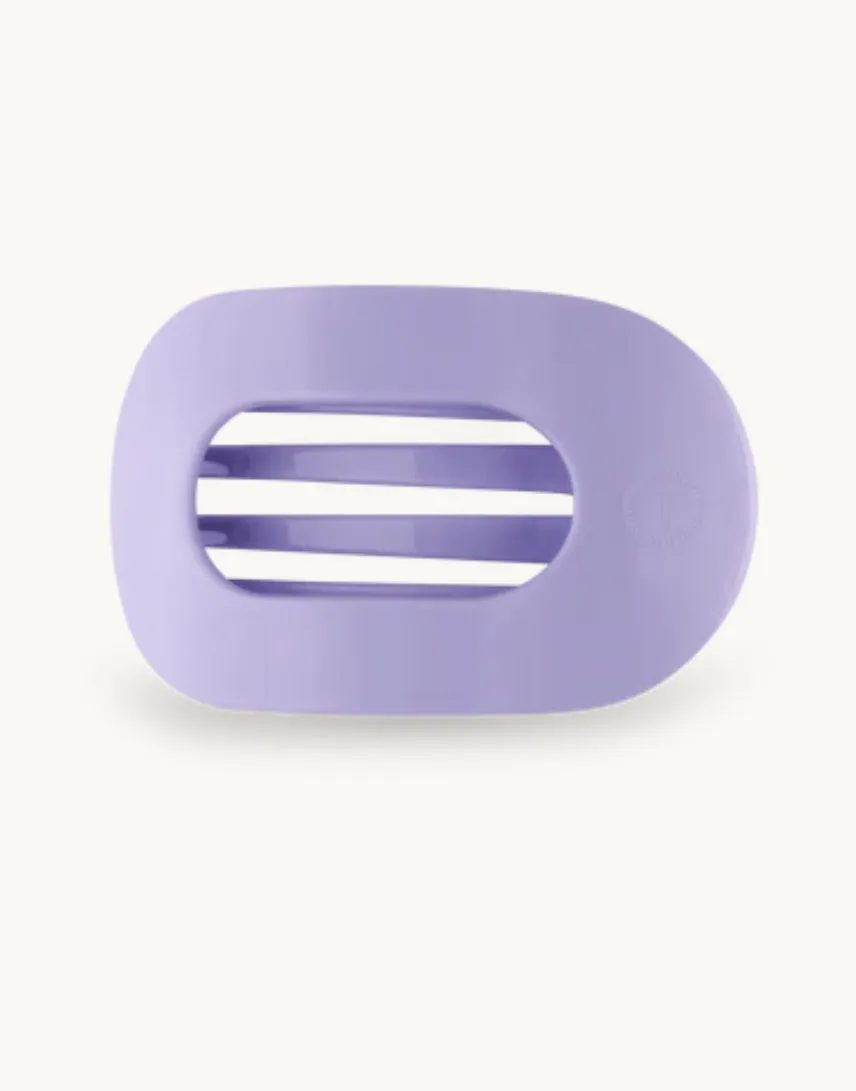 Lilac You Medium Flat Round Clip