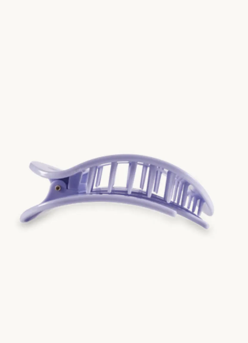 Lilac You Medium Flat Round Clip