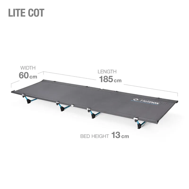 LITE COT R2 - BLACK - CAMPING BED