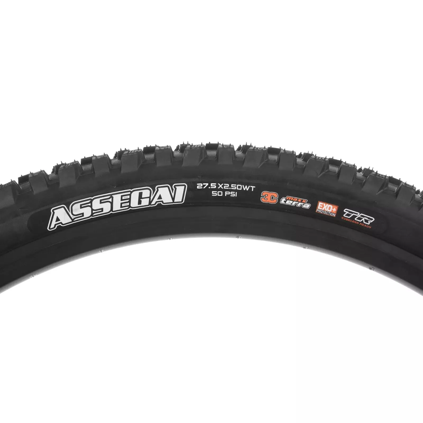 Maxxis Assegai 3C Maxx Grip Exo  TR Folding Tyre - 27.5 X 2.5 WT
