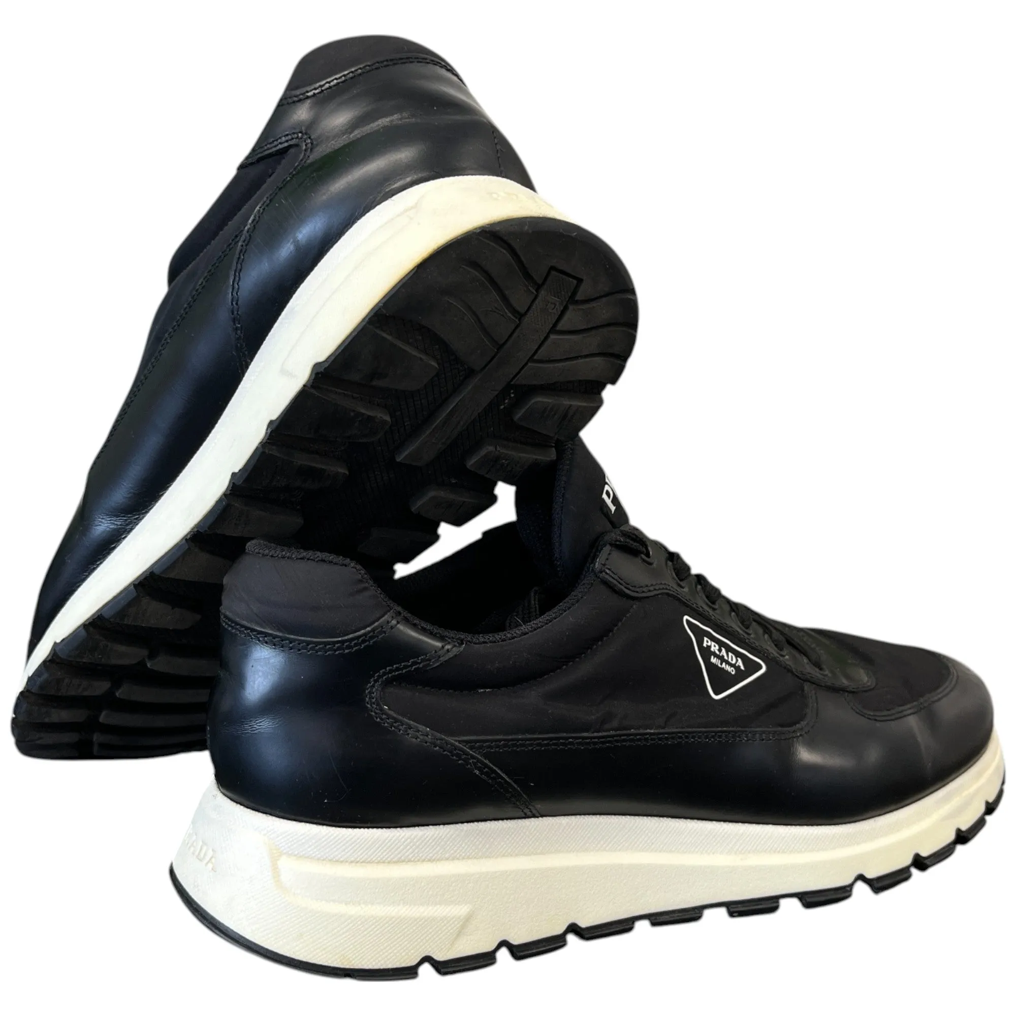 Men's Prax Re-Nylon Low Trainers Black Size EU 45 / UK 11