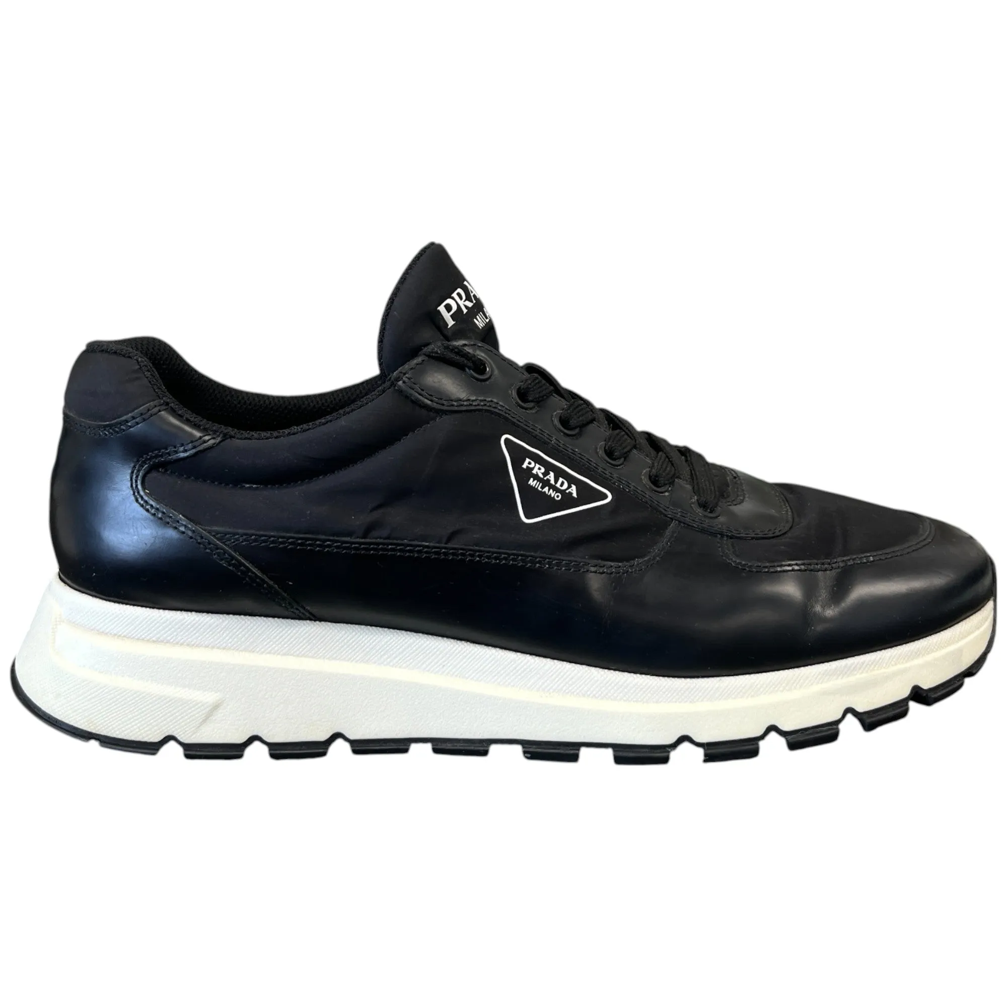 Men's Prax Re-Nylon Low Trainers Black Size EU 45 / UK 11