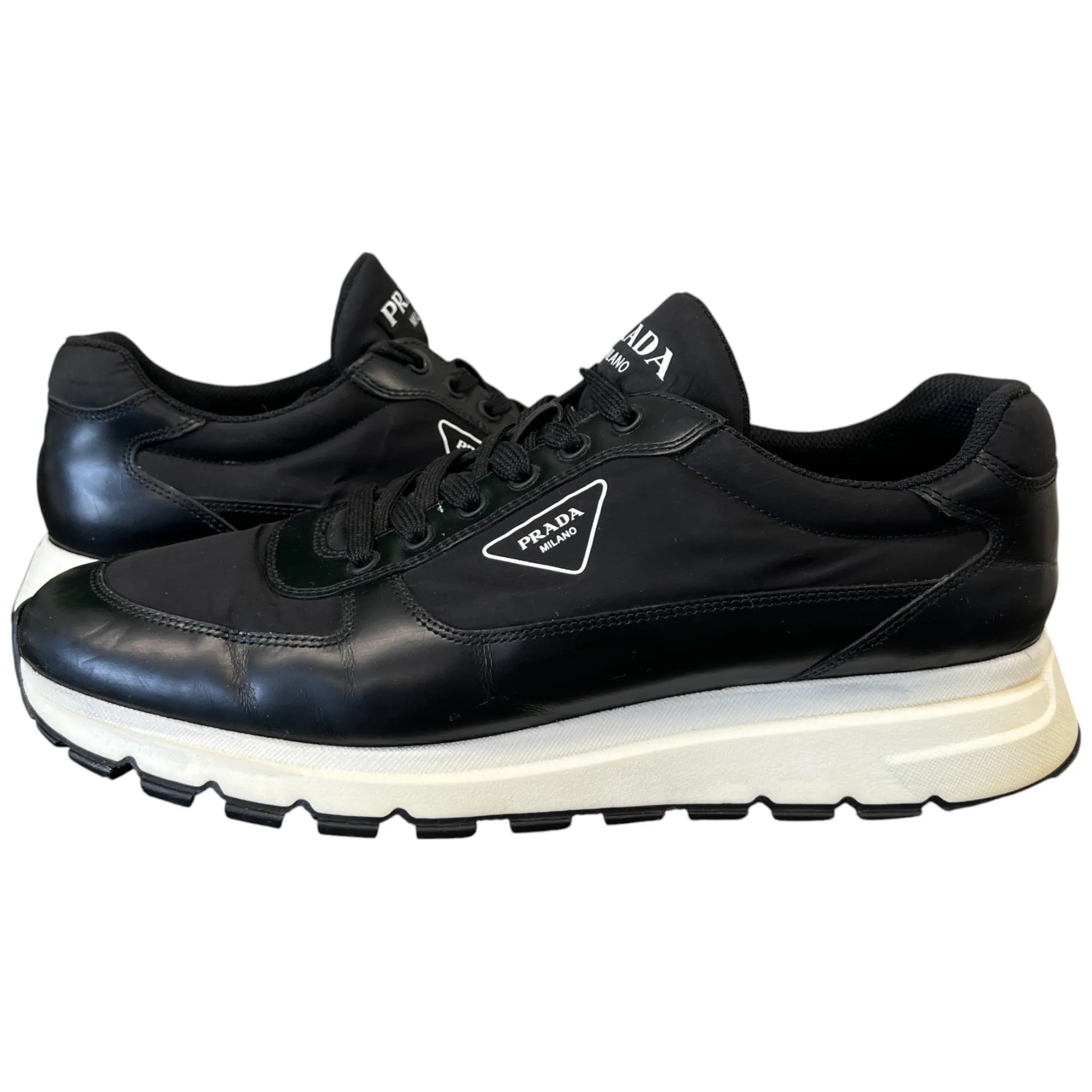 Men's Prax Re-Nylon Low Trainers Black Size EU 45 / UK 11